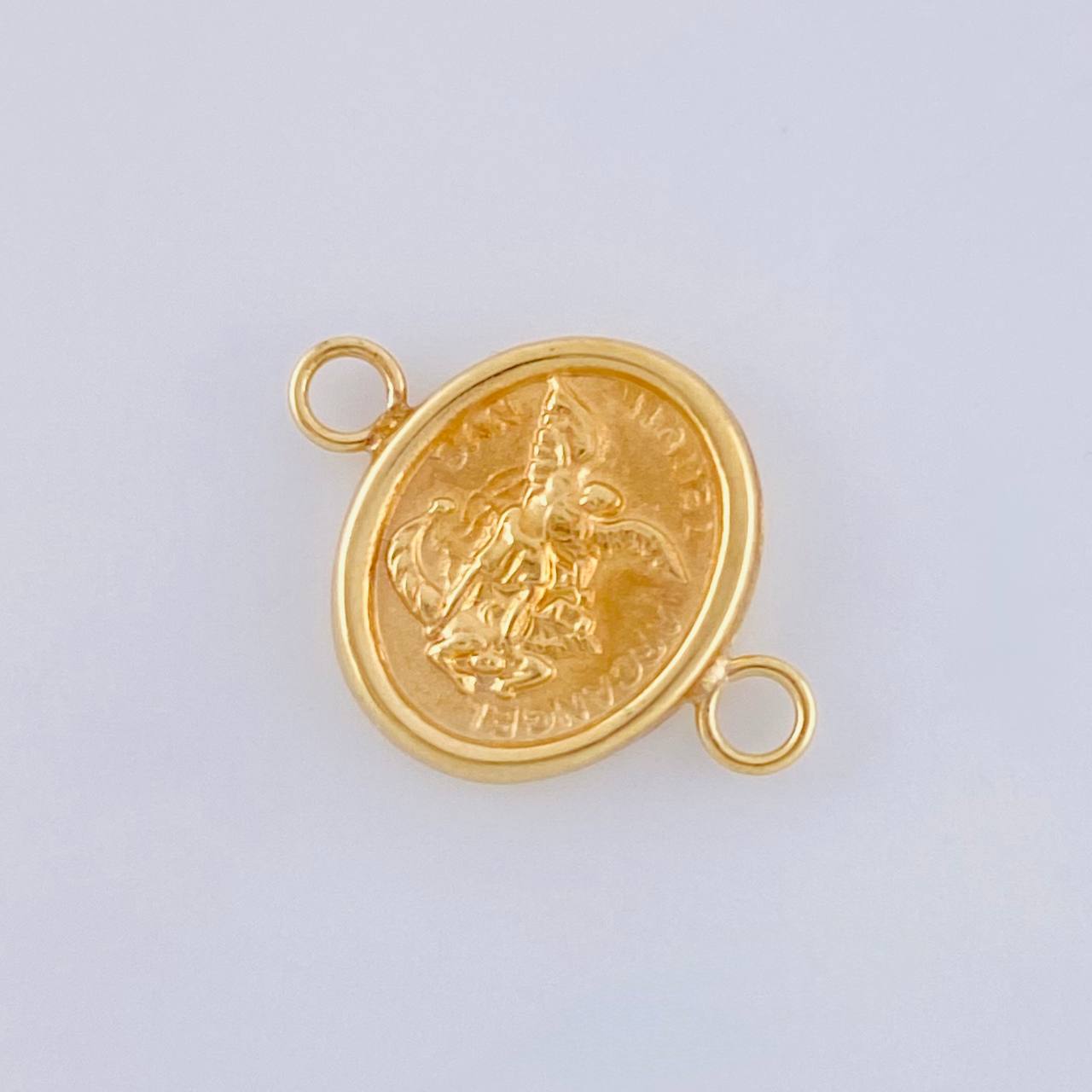 Herraje San Miguel 0.9 g / 3/4 in Oro Amarillo 18K