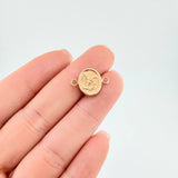 Herraje San Miguel 0.9 g / 3/4 in Oro Amarillo 18K
