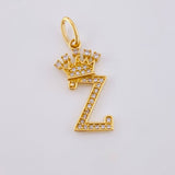 Dije Corona Letra Z 1.55 g / 1 in Oro Amarillo 18K