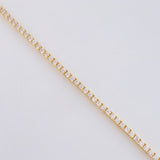 Pulso Tenis 4.15gr / 7 in / 1.6mm Oro Amarillo +4 18K ©