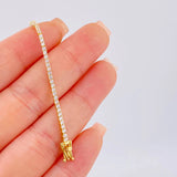 Tennis Bracelet 4g / 6 3/4 in / 1.7mm Yellow Gold 18K