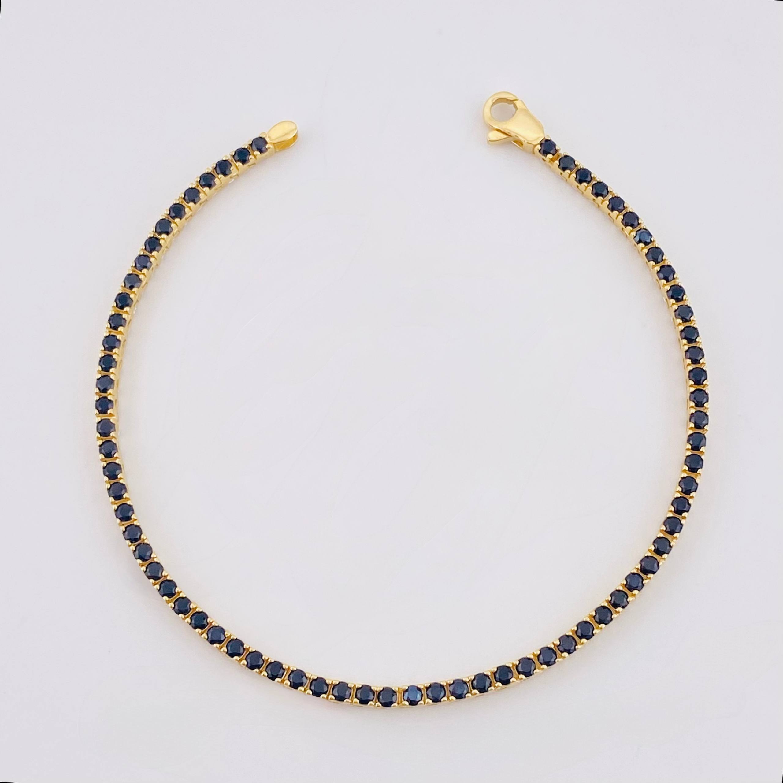 Pulso Tenis Doble Faz 7gr / 7 in / 2.8mm Oro Amarillo +4 18K ©