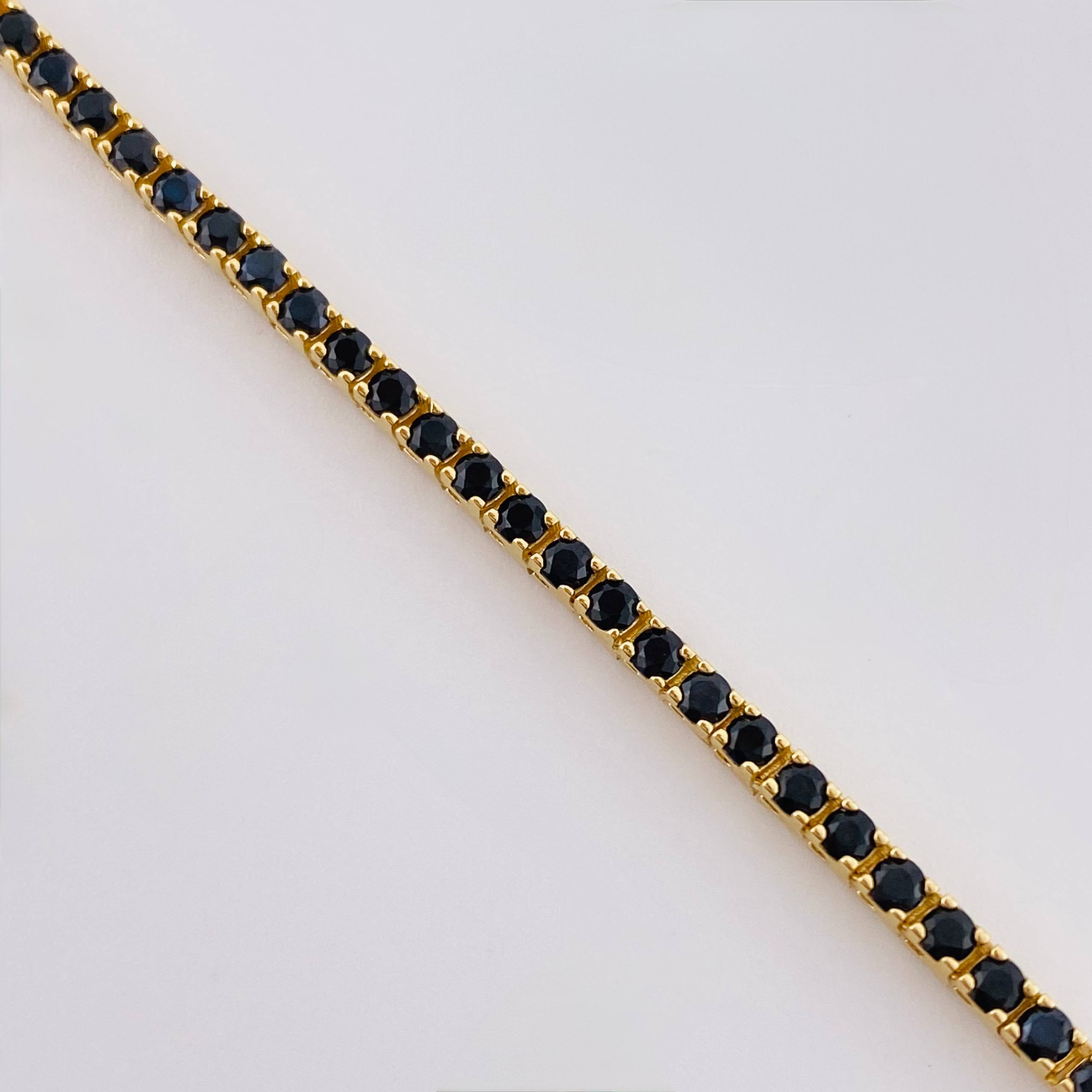 Pulso Tenis Doble Faz 7gr / 7 in / 2.8mm Oro Amarillo +4 18K ©