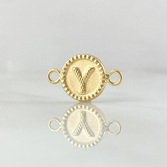 Charm Letter Y 0.45gr / 1.5cm (0.6in) / 18K Gold