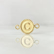 Herraje Letra C 0.45gr / 1/2 in / Oro Amarillo 18K !