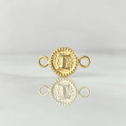 Charm Letter I 0.6gr / 1.7cm (0.7in) / 18K Gold