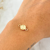 Herraje Letra S 0.6gr / 1.7cm / Oro 18K