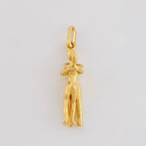 Pendant Couple 2.35g / 1 in 18K Yellow Gold