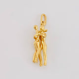 Pendant Couple 2.35g / 1 in 18K Yellow Gold