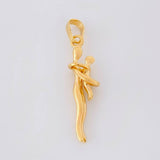 Pendant Mother and Child 2.65g / 1 1/2 in 18K Yellow Gold