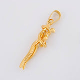 Pendant Mother and Child 2.75g / 1 1/2 in 18K Yellow Gold
