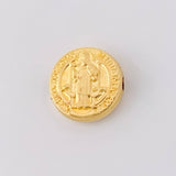 Herraje Tambor San Benito 0.85g / 1/2 in Oro Amarillo 18K