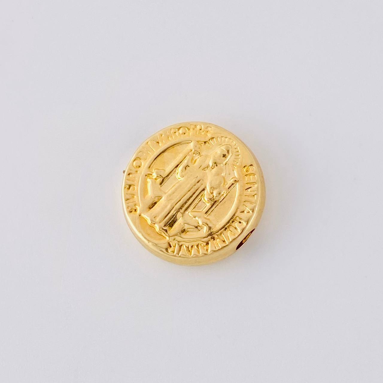Herraje Tambor San Benito 0.85g / 1/2 in Oro Amarillo 18K