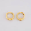 Hoop Earrings Carril 0.6g / 1/4 in 18K Yellow Gold