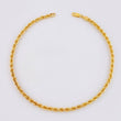 Tobillera Lazo 3.7g / 10 in / 3.35mm Oro Amarillo 18K