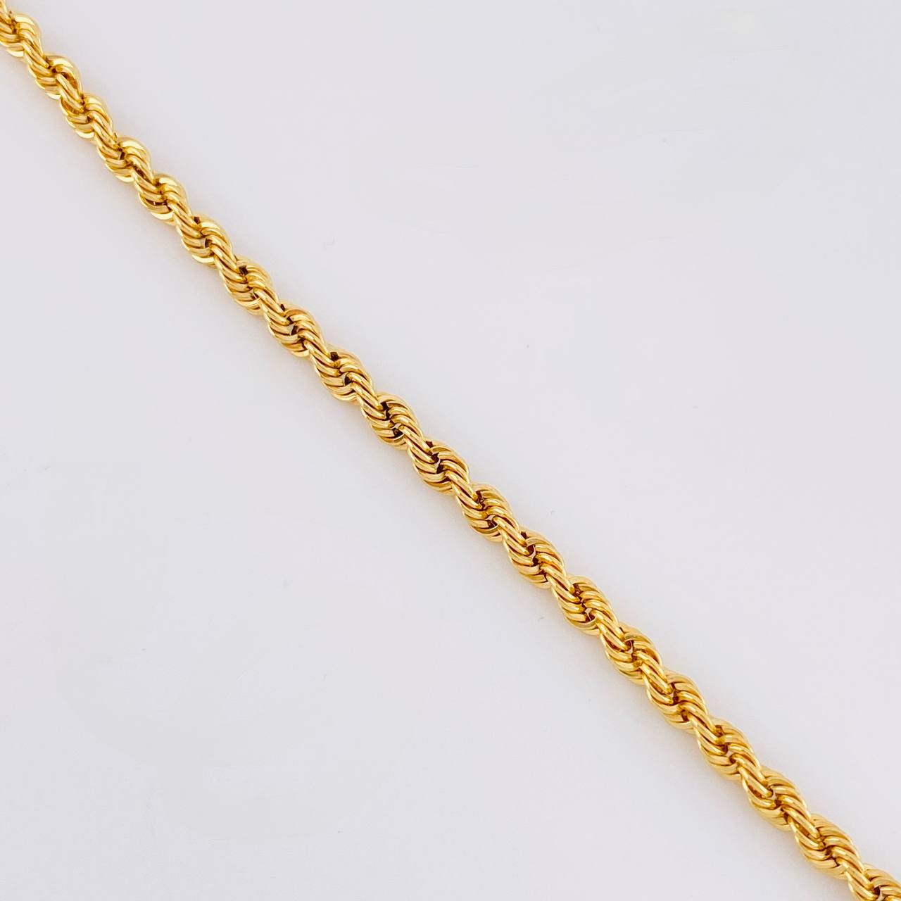 Anklet Bow 3.7g / 10 1/4 in / 3.35mm Yellow Gold 18K