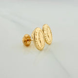 Topos Virgen Milagrosa 0.8gr / 7.5mm Oro Amarillo 18K %