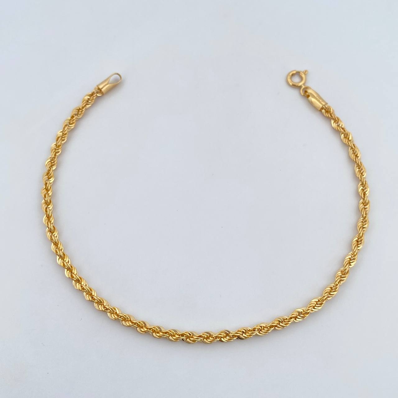 Pulso Lazo 1.85gr / 18.6cm / 2.5mm Oro Amarillo +3 18K &