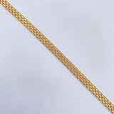 Pulso Chino 5.55gr / 19cm / 4.8mm Oro Amarillo +1 18K &