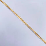 Pulso Cubano 2.35gr / 19cm / 3.3mm Oro Amarillo +0 18K &
