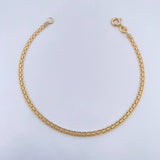 Pulso Chino 2.55gr / 19cm / 2.4mm Oro Amarillo +0 18K &