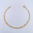 Figaro Bracelet 1.75gr / 19cm / 2.6mm Yellow Gold +0 18K &