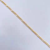 Figaro Bracelet 1.75gr / 19cm / 2.6mm Yellow Gold +0 18K &