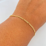 Figaro Bracelet 1.45gr / 19.2cm / 2.3mm Yellow Gold +0 18K &