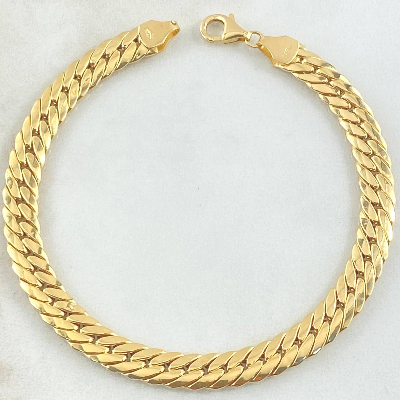 Flat Snake Bracelet 5.05gr / 8.1in / 18K Gold +3$