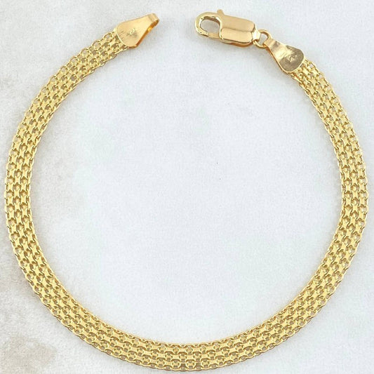 Bismark Bracelet 7.1gr / 8.3in / 18K Gold +1$