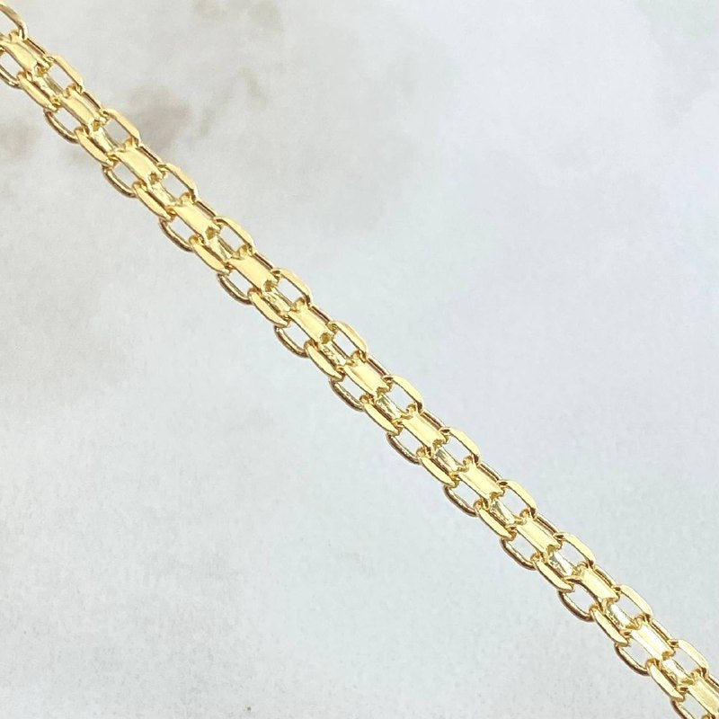 Bismark Bracelet 2.35gr / 7.5in / 18K Gold +1$
