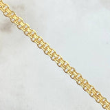 Chinese Anklet 3.95gr / 9.8in / 18K Gold +1$