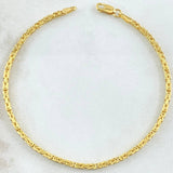 Peruvian Bracelet 4.75gr / 7.5in / 18K Gold +3$