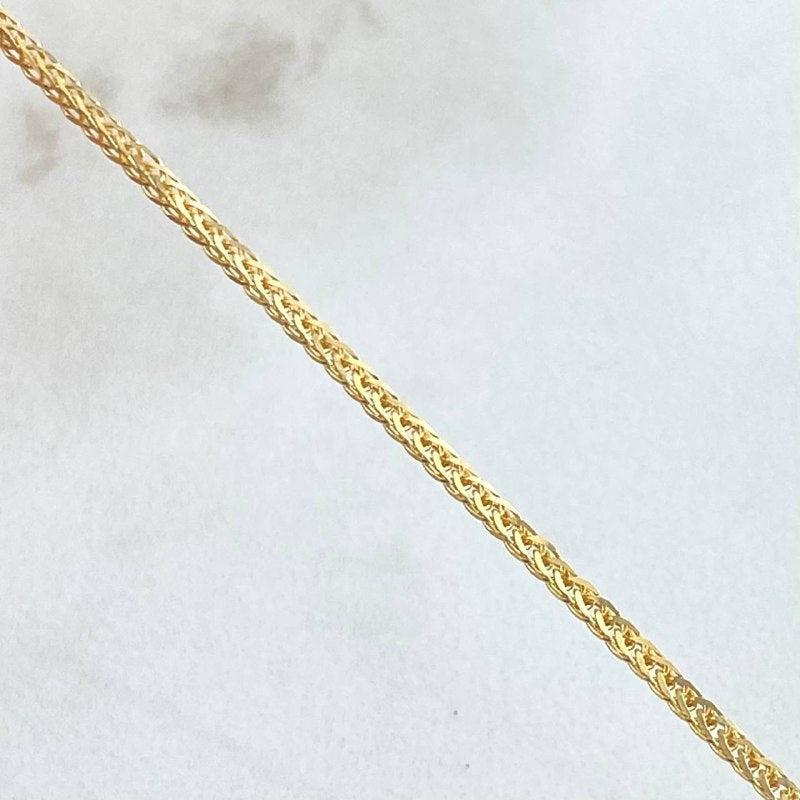 Franco Bracelet 2.3gr / 7.5in / 18K Gold +3$