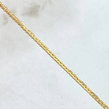 Franco Bracelet 2.3gr / 7.5in / 18K Gold +3$