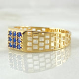 Maya Ring 3.6gr / Size 10 1/2 / 18K Gold