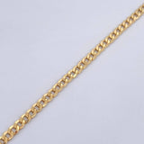 Cuban Links Bracelet 2.4gr / 19cm / 3.1mm Yellow Gold +1 18K $