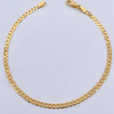Pulso Cubano 3.75gr / 21.5cm / 2.9mm Oro Amarillo +0 18K $