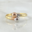You and Me Ring 1.05gr / T5 / Three 18K Golds ©