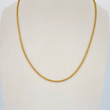 Franco Chain 6.25gr / 24.0in / 18K Gold +3 $