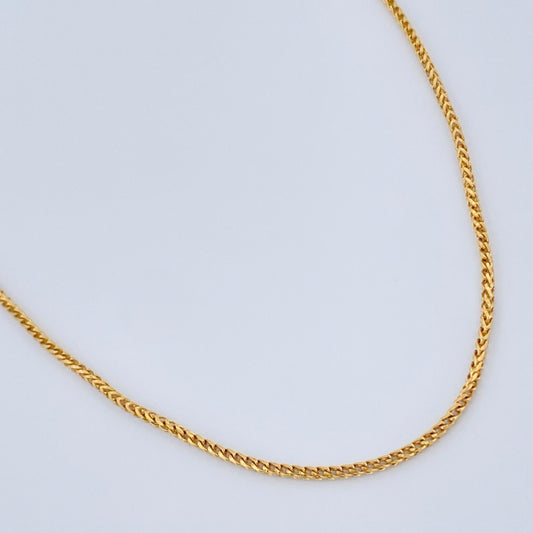 Franco Chain 6.25gr / 24.0in / 18K Gold +3 $