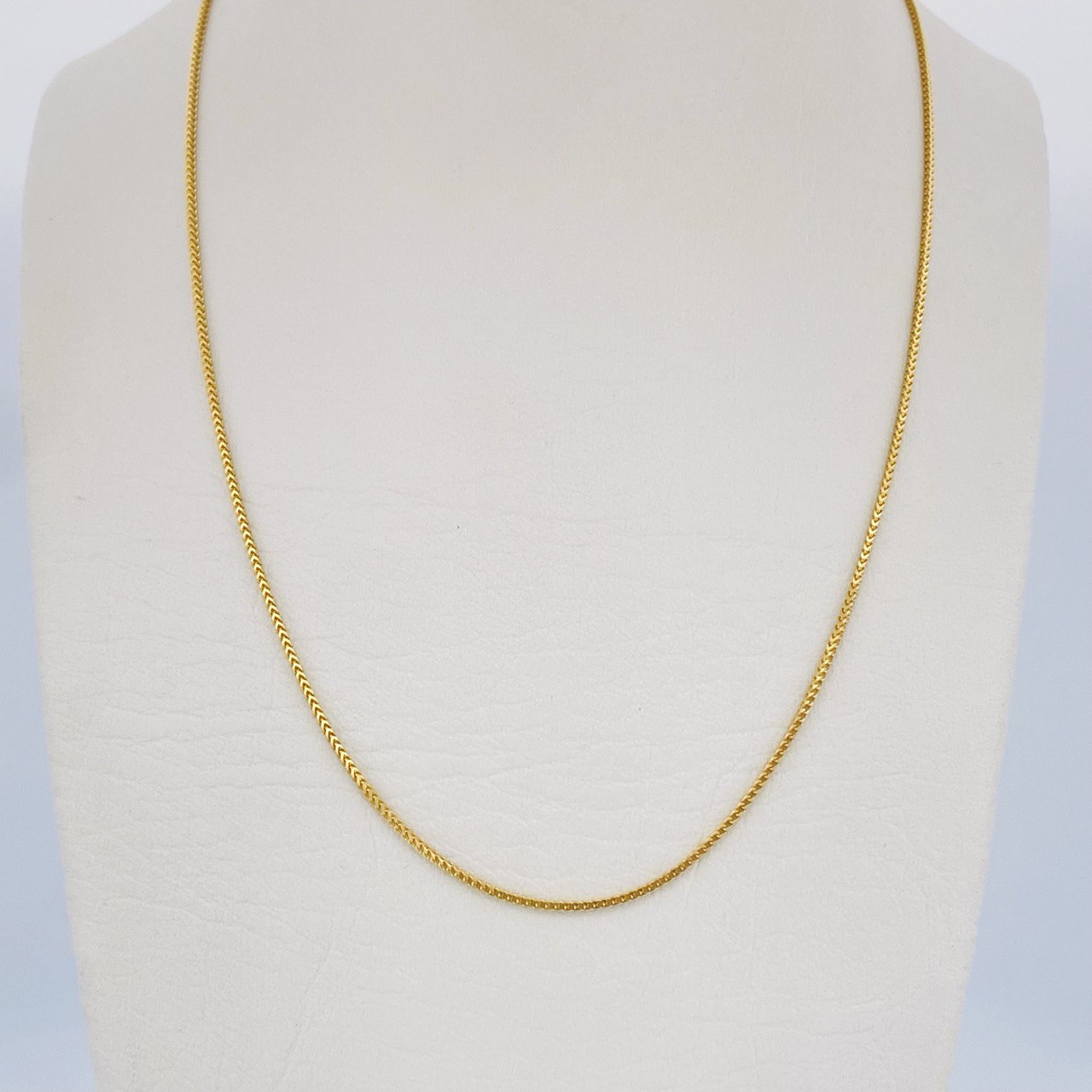 Franco Chain 3.85gr / 23.9in / 18K Gold +3$