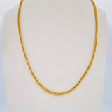 Franco Chain 5.5gr / 23.6in / 18K Gold +3 $