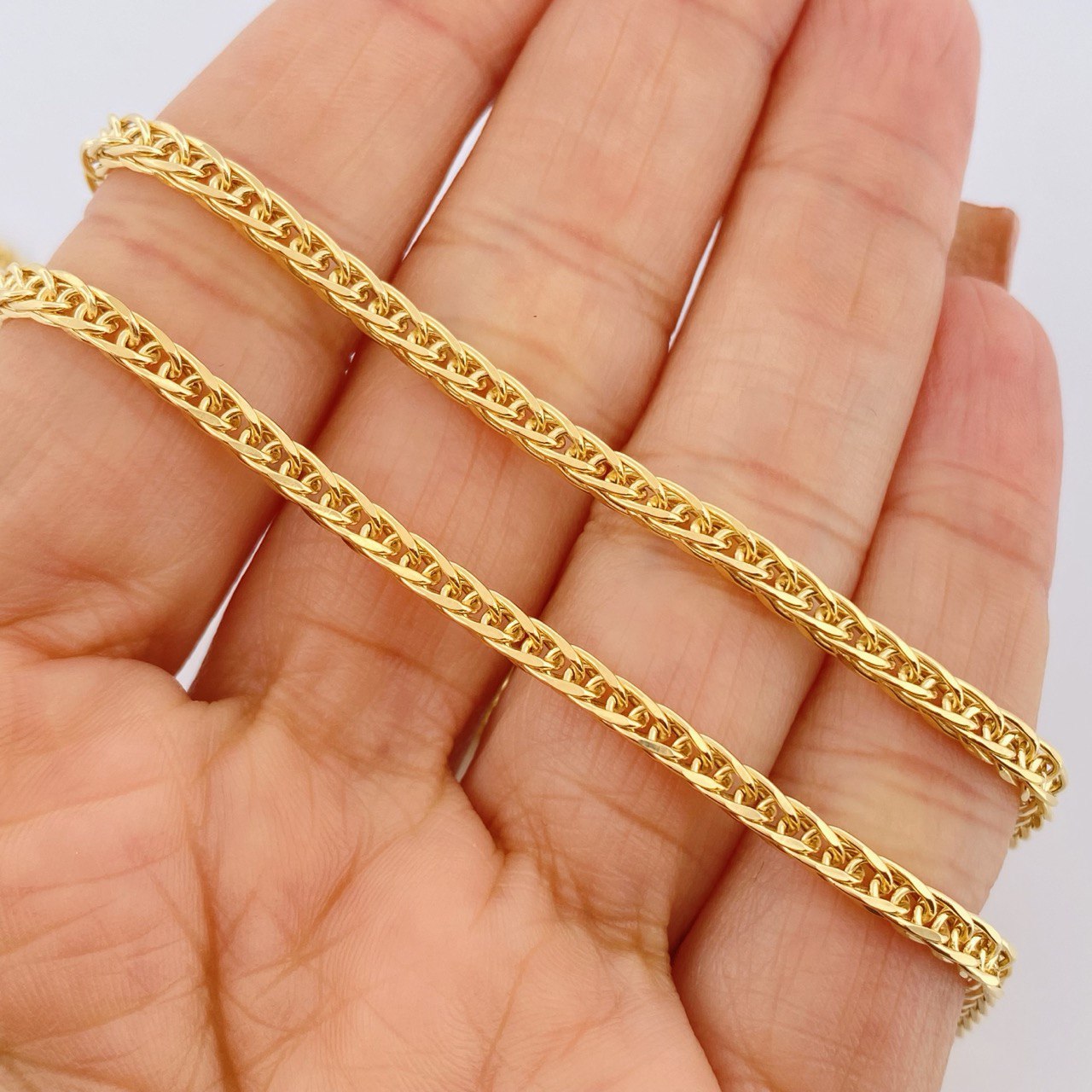 Franco Chain 11.35gr / 23.8in / 18K Gold +3 $