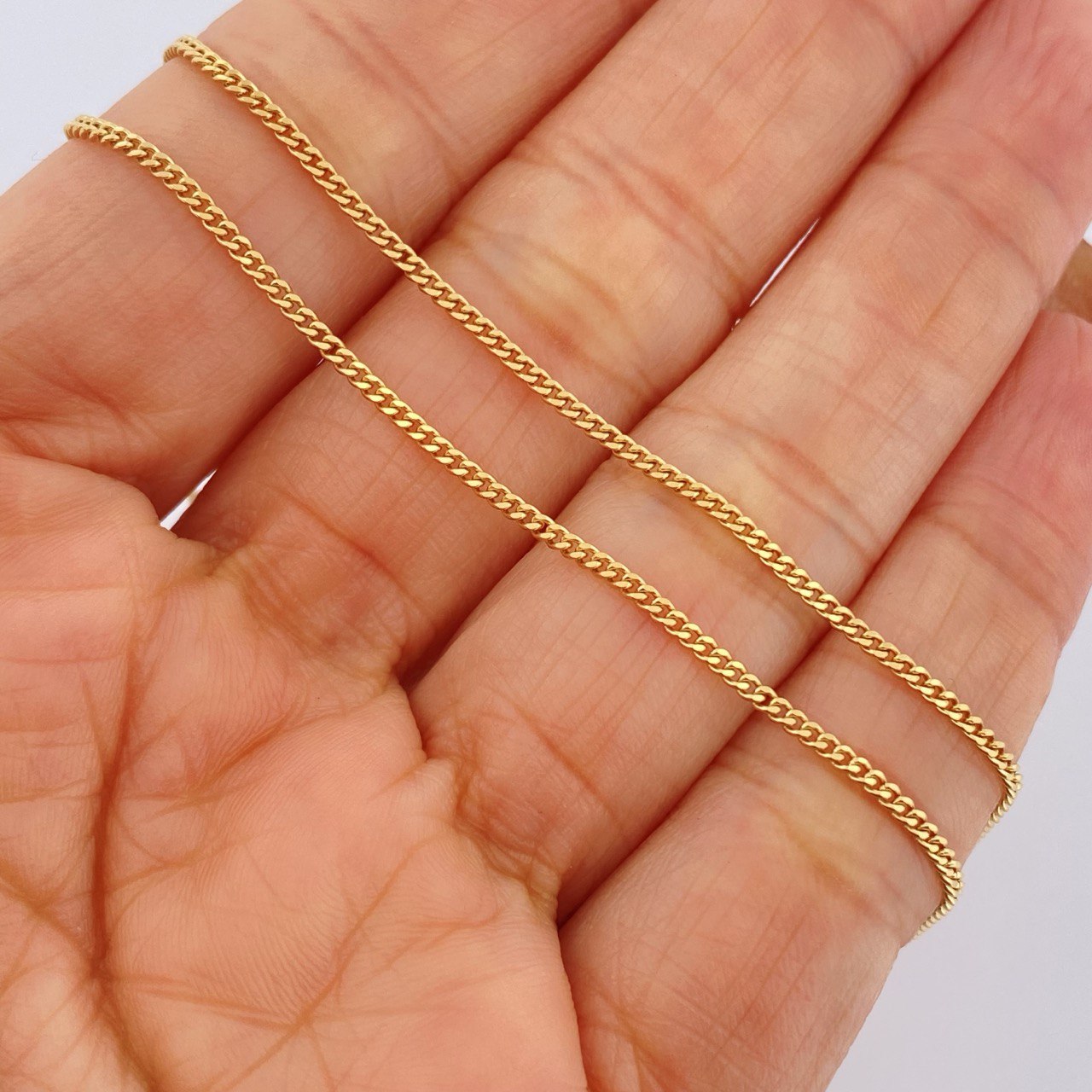 Cuban Links 5.8gr / 23.7in / 18K Gold +1 $