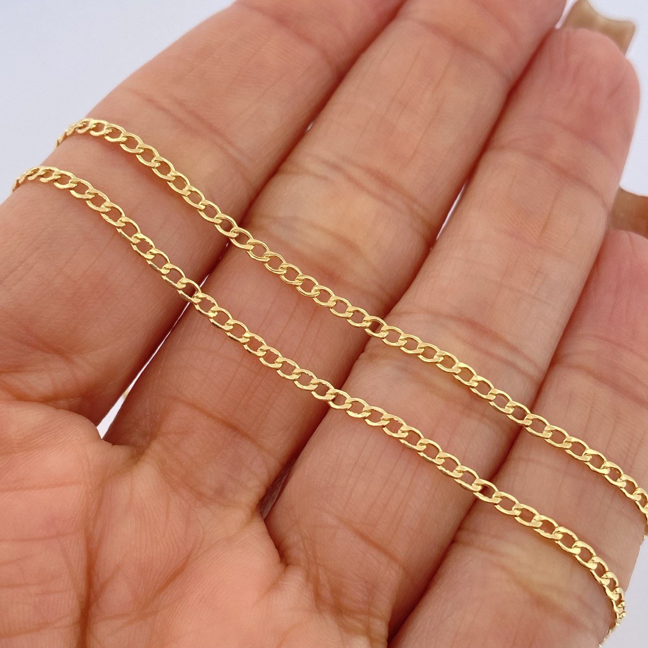Cuban Links 1.7gr / 17.7in / 18K Gold +1 $
