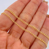 Cuban Links 1.7gr / 17.7in / 18K Gold +1 $