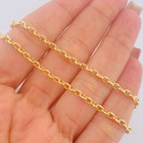 Ladder Chain 6.25gr / 23.7in / 18K Gold +3 $