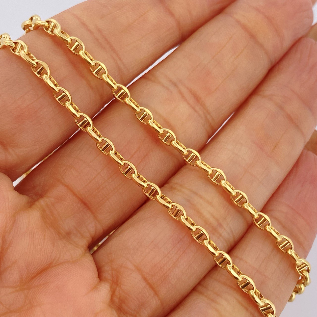 Ladder Chain 6.2gr / 23.7in 18K Gold +3 $