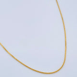 Cadena Veneciana 2.4gr / 42cm / Oro Amarillo +3 18K $